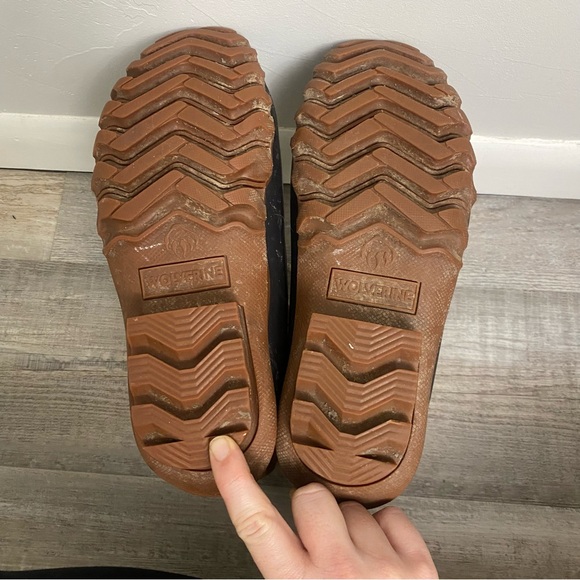 WOLVERINE WOMEN'S TORRENT FAUX FUR DUCK WINTER BOOTS ROUND TOE-size 9W *like NEW - Picture 10 of 10